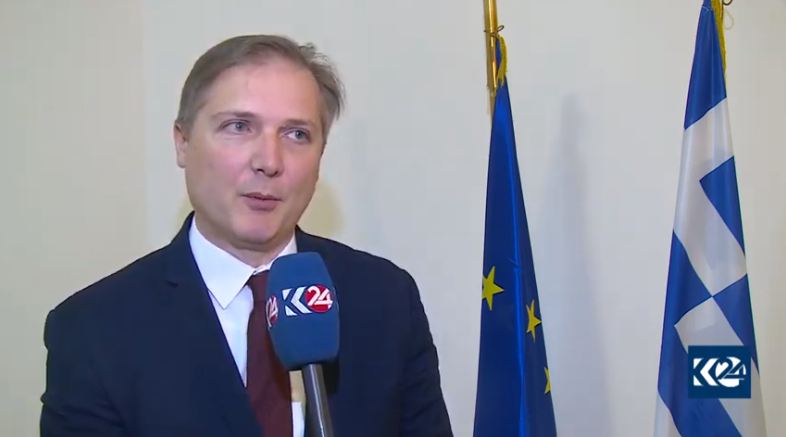 Yûnan peywendî yên xwe bi hikumet a Herêm a Kurdistanê re tundtir dike